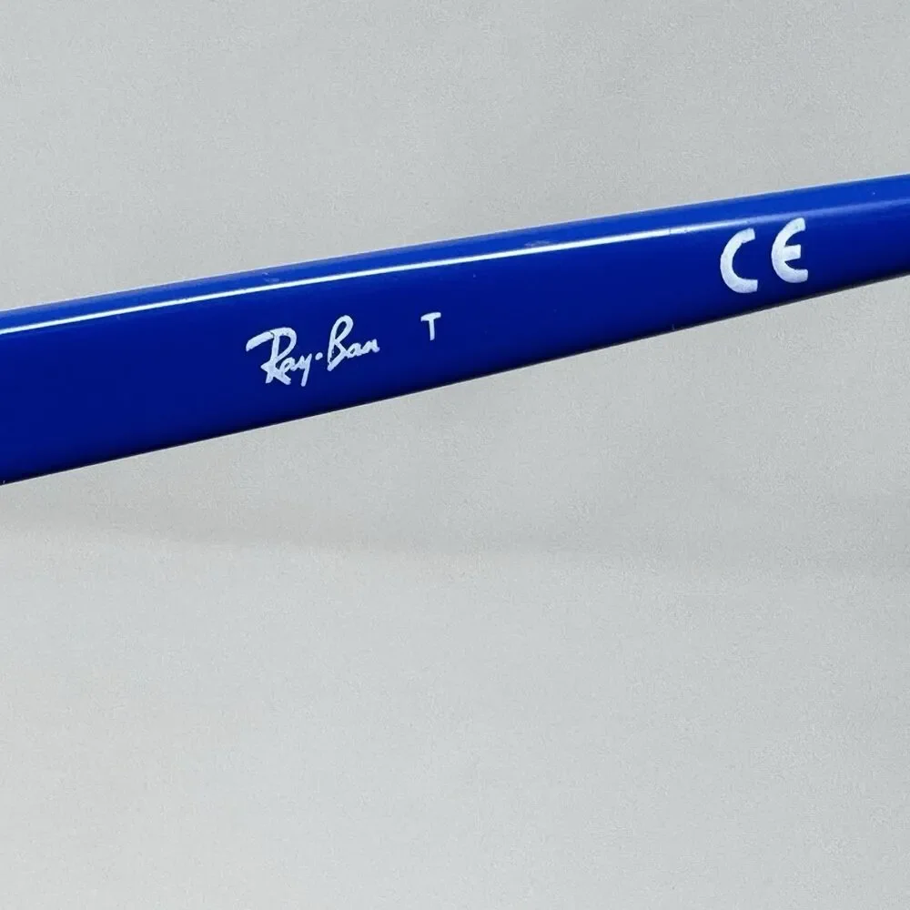 Ray-Ban RB1536 3600 Dark Grey Blue Kids Eyeglass Frames 48-16-130 Authentic (B)
